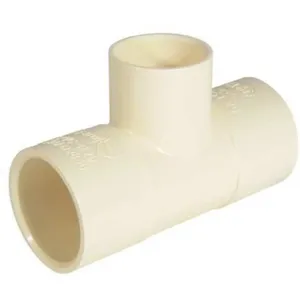 SPEARS VALVES RCR-443-S Reducer Tee, 1-1/4 x 1-1/4 x 1 Inch Size, CPVC | AE6NVK 5UEN0 / RCR-443-S GR