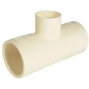 SPEARS VALVES RCR-553-S Reducer Tee, 1-1/2 x 1-1/2 x 1 Inch Size, CPVC | AE6NVL 5UEN1 / RCR-553-S GR