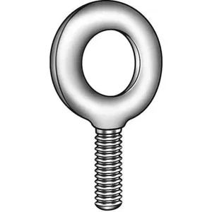 CHICAGO HARDWARE 14215 1 Eye Bolt, Lift Without Shoulder, 3/8-16 X 2-29/32 Inch Size | AE7LML 5ZA83