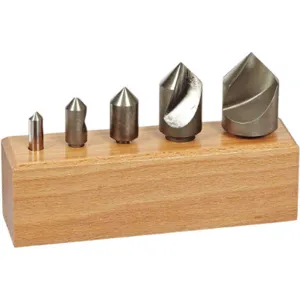 KEO 53021 Drill/Countersink Set 110 Degree HSS 5 pcs | AH3YRJ 33UT30