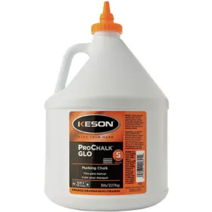 KESON 105GO Marking Chalk Refill Orange 5 Lb | AD8TZQ 4MHG7