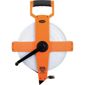 KESON OTR-18-300 Long Tape Measure 1/2 In x 300 Feet Pumpkin | AC9YAY 3LJN3