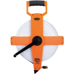 KESON OTR-1810-300 Long Tape Measure 1/2 In x 300 Feet Pumpkin | AC9YBV 3LJR5