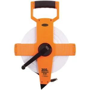 KESON OTR10M200 Tape Measure 1/2 Inch x 200 Ft/60m Orange | AF2RJC 6XGT4