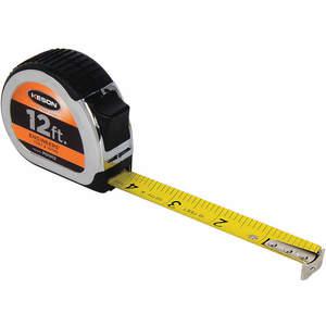 KESON PG1012 Tape Measure 5/8 Inch x 12 Feet Chrome/black | AB6WTL 22N870