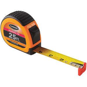 KESON PG1825VMAG Tape Measure 1 Inch x 25 Feet Orange/black | AB6WTR 22N875