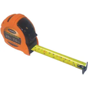 KESON PG18M25UB Tape Measure 25 Feet SAE/Metric | AH9VEQ 44ZK07