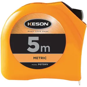 KESON PGT5MV Tape Measure Closed 25mm x 5m Orange | AB7FPA 22UY56