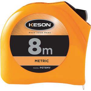 KESON PGT8MV Langes Maßband 25 mm x 8 m Orange Cm/mm | AB7FPB 22UY57