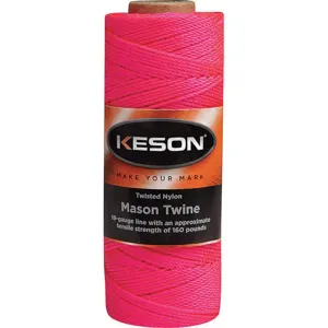 KESON PT1090 Mason Twine 1090 Feet Length Nylon Pink | AD3LGD 3ZZL8