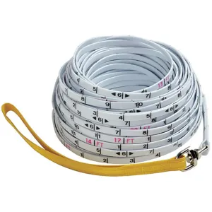 KESON SR-50M Surveyor Rope 1/4 Inch x 50m Mm | AC9YAM 3LJL2