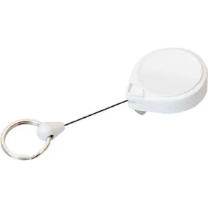 KEY-BAK 0053-005 White Minibak Split Ring Standard Clip | AF2WXG 6YLN6