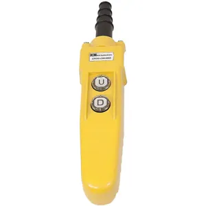 KH INDUSTRIES CPC02-C00-000A Pendant Station 2 Push Button No Yellow | AF9PVB 30PL52