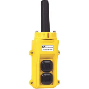 KH INDUSTRIES CPH02-C02-000A Pendant Station 2 Push Button No Yellow | AF9PVE 30PL55