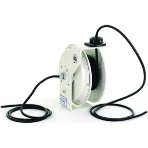 KH INDUSTRIES RTBB3LW-WW-J12K Retractable Cord Reel 50 Feet White 125v | AF9PUW 30PL40