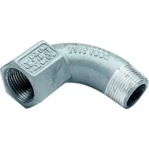 KILLARK BL-90-1MWW Male - Female 90 Degree Elbow Hazardous Location 1/2 Inch Iron | AF6FUX 10N067