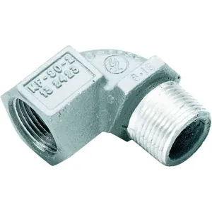 KILLARK MF-90-2MWW Male - Female 90 Degree Elbow Hazardous Location 3/4 Inch Aluminium | AF6FUR 10N056