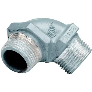 KILLARK MM-90-1WW Male To Male 90 Degree Elbow Hazardous Location 1/2 Inch Aluminium | AA2JZU 10N061