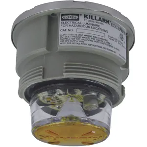 KILLARK NVSLCFG25A Hazardous Warning Light LED Amber | AJ2HCT 4KGT6