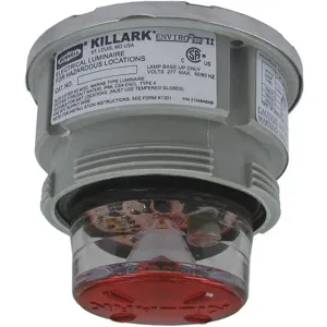 KILLARK NVSLCFG25R Hazardous Warning Light LED Red | AJ2HCU 4KGT7