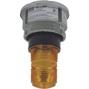 KILLARK NVSZMFG01A Hazardous Warning Light Xenon Amber 120V | AJ2HCY 4KGU3