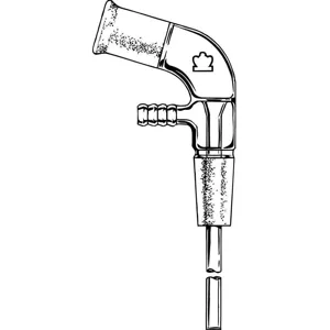 KIMBLE CHASE 206000-2440 Adapter Bent Transparent 29/42 | AH2EQB 26CY49