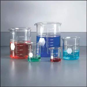 KIMBLE CHASE 14080-01 Beaker Starter Kit Glass Kimble | AF4KWB 8ZFM9