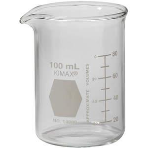 KIMBLE CHASE 14000-100 Becherglas 100 ml, 70 mm Höhe, PK48 | AH8KNK 38VK04