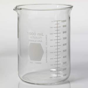 KIMBLE CHASE 14000-1000 Becherglas 1000 ml Glas 145 mm Höhe PK24 | AH8KMC 38VJ72