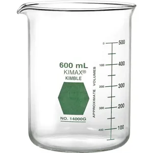 KIMBLE CHASE 14000G-150 Griffin Beaker 150mL Glass Clear PK12 | AH2EKG 26CV60