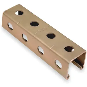 KINDORF B 995 10 Channel Punched 12ga Depth 1 1/2 Inch Gold | AC9KMC 3HAL6