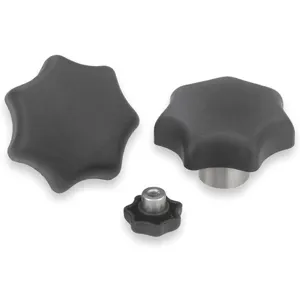 KIPP K0153.2A5 Star Knob 1/2-13 Internal 1.57 Steel Collar | AC8THP 3DHF8