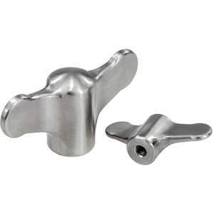 KIPP K0273.2A3 Stainless Steel Wing Knob 5/16-18 Natural Polished | AE9GWT 6JTA4