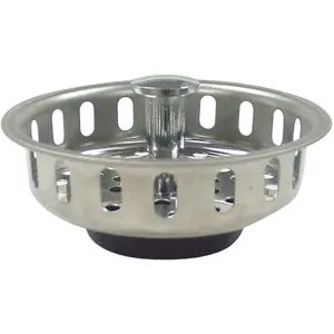 KISSLER & CO 59-2015 Basket Strainer SS Chrome | AH8XAZ 39AP43