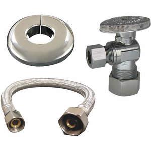 KISSLER & CO AB88-1040 Faucet Supply Line 3/8 x 1/2 20 Inch Length | AF8PXL 29FJ59