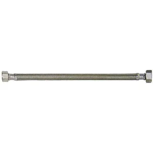 KISSLER & CO 88-1212 Faucet Supply Line 1/2 x 1/2 12 Inch Length | AH3GLN 31XJ50