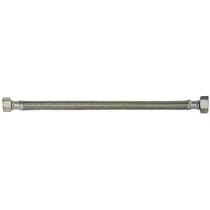 KISSLER & CO 88-1220 Faucet Supply Line 1/2 x 1/2 20 Inch Length | AG2PQJ 31XJ51