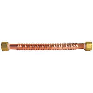 KISSLER & CO 88-4110 Water Heater Supply Line 3/4 x 3/4 18 Inch Length | AG2PQZ 31XJ65