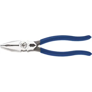 KLEIN TOOLS 12098 Linesman Pliers, Size 8-5/8 Inch, Dipped Handle | AB9HWA 2DFF2 / 70092-7