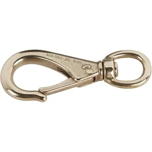 KLEIN TOOLS 2012 Swivel Snap Hook, 150 Lbs Safe Load, 3/4 Inch Eye Size, Bronze | AC6VTL 36L280 / 48189-5