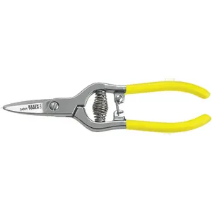 KLEIN TOOLS 24001 Self-opening Snip 6-1/2 Inch Length, 1 Inch Cutting Length | AD9VAU 4VAP7 / 24001-0