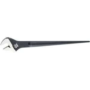 KLEIN TOOLS 3239 Adjustable Construction Wrench, 1-1/2 Inch Jaw Capacity | AB9JCH 2DGH4 / 67095-4