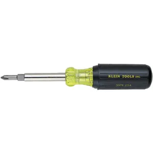 KLEIN TOOLS 32476 Screwdriver, 5 In 1 | AE4LQA 5LL45 / 32476-5