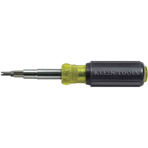 KLEIN TOOLS 32527 Multi Bit Screwdriver, 11 In 1, Schrader Bit | AB7KGN 23NN72 / 32527-4