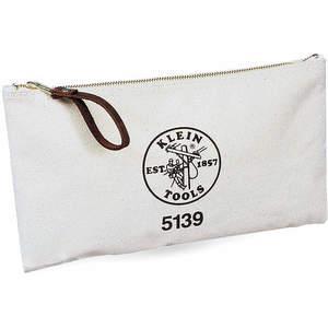 KLEIN TOOLS 5139 Zipper Bag, Size 7 x 12-1/2 x 12-1/2 Inch, 1 Pocket | AE4LQD 5LL48 / 55333-2