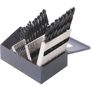 KLEIN TOOLS 53000 Regular Point Drill Bit Set, 29 Piece | AH9QPN 40Y272 / 53000-5