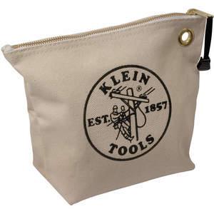 KLEIN TOOLS 5539NAT Zipper Bag, Size 10 x 3-1/2 x 8 Inch | AC6VTE 36L271 / 55263-2