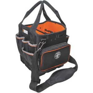 KLEIN TOOLS 5541610-14 Tool Tote, 42 Pockets, 10-1/4 x 10 x 12-1/4 Inch Size | AH4QZW 35HU77 / 55463-6