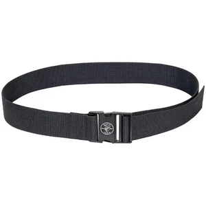 KLEIN TOOLS 5705 Web Work Belt, 2 x Up to 54 Inch, Nylon, Black | AC6VQU 36L233 / 55165-9