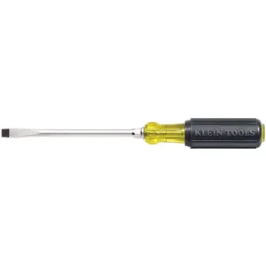 KLEIN TOOLS 602-6 Screwdriver, Cushion Grip, Keystone Tip, Tip Size 5/16 Inch | AB9HZQ 2DFX7 / 85024-0